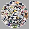 50 Cute Jujutsu Kaisen Stickers Featuring Inumaki Toge & Characters for Laptops & Desktops