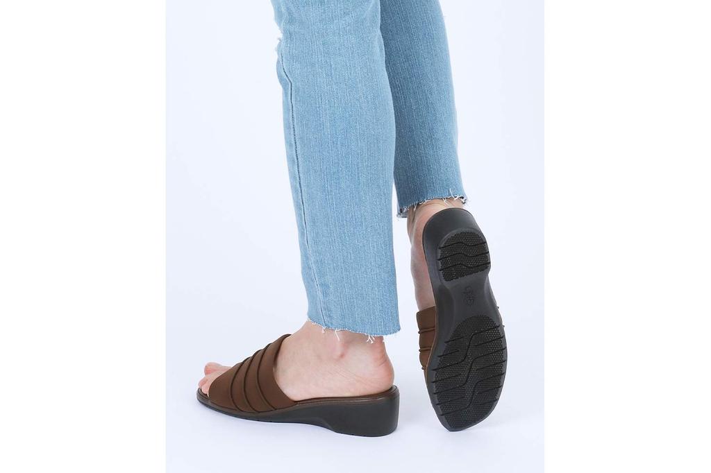 Pansy 6830 Sandalen Schuhe Stretch Weich Dämpfend M Braun Damen