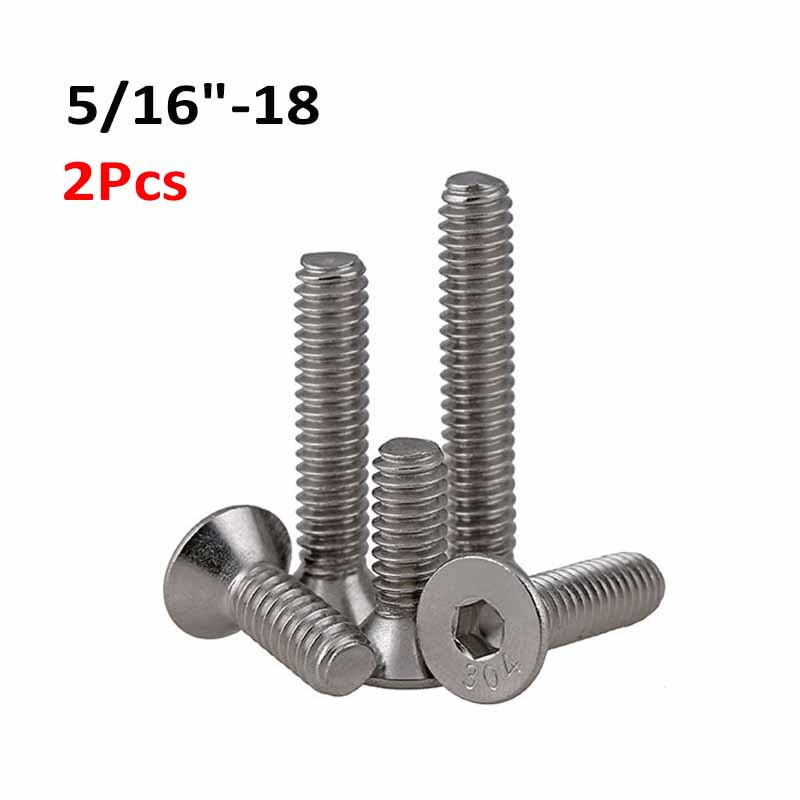 

BSW шестигранный гнездо с потайной головкой и плоской головкой, болты с шестигранной головкой британского стандарта 1/4 -20 5/16 -18 3/8 -16 304 A2 нержавеющая сталь 1/2