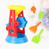 5 PCS Sand Bucket Kids Playing Toy Sandbox Toys Clock Toddler Beach Wheel