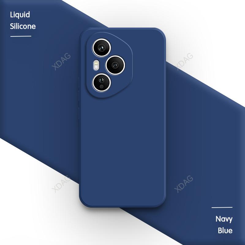 Original Soft Phone Case for Honor 400 Pro Lite 400Pro 400Lite 5G China Global Funda Candy Dual Layer Liquid Silicone Back Cover