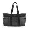 Large Capacity Mesh Beach Tote Bag Multiple Pockets Durable Lightweight Carrying Handles Spacious Storage Organizer for Outdoor Use
