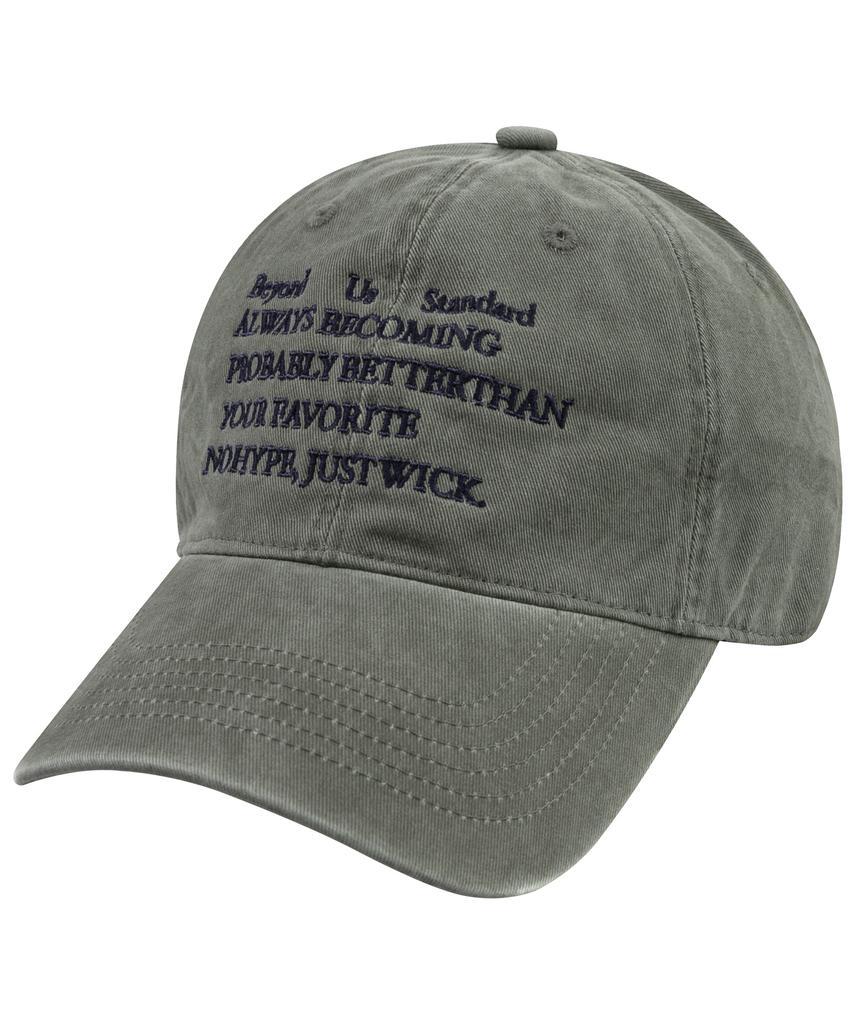 Wig Nohype Cation Washed Ball Cap