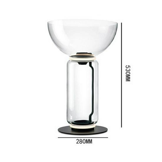 Italian Designer Floor Lamp: Modern Art Glass Lighting for Living Room, Hotel, Bedroom, Villa.