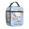 Picnic Bag, Primary And Secondary School Students Lunch Bag, Waterproof Handbag, Large-Capacity Thermal Insulation Bag