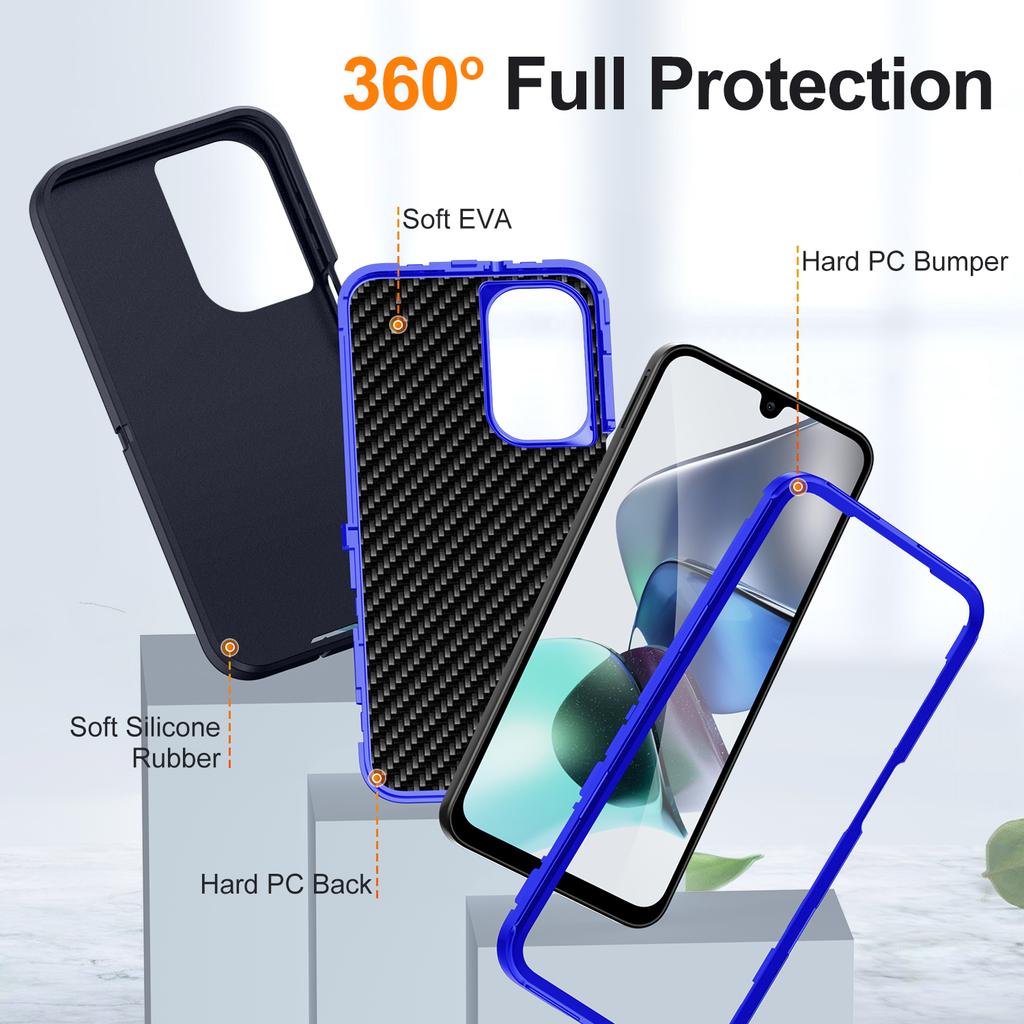 For Samsung Galaxy A26 5G Case PC + Silicone + EVA 3 In 1 Shockproof Phone Cover