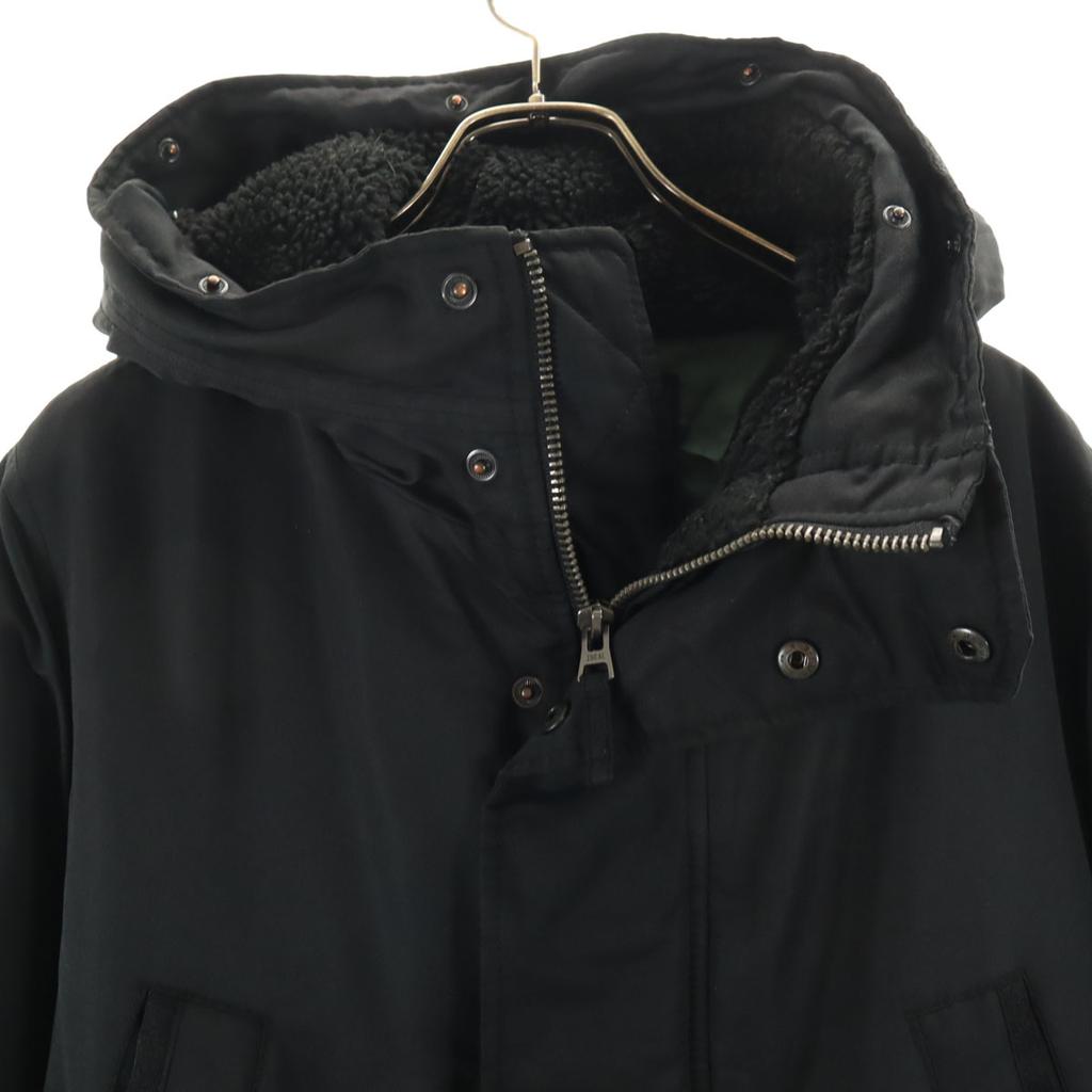 Gap Mod Coat M Black Cotton Filling Men's Used