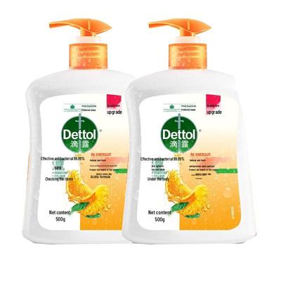 Dettol Natural Fresh Antibacterial Hand Wash (500g X 2)
