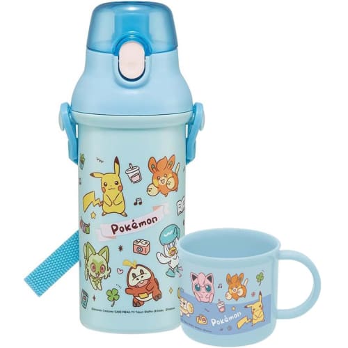Skater Children's Plastic Lunch Cup, 200ml, Dishwasher Safe, Made In Japan, Pokemon Joyful KE4AAG-A