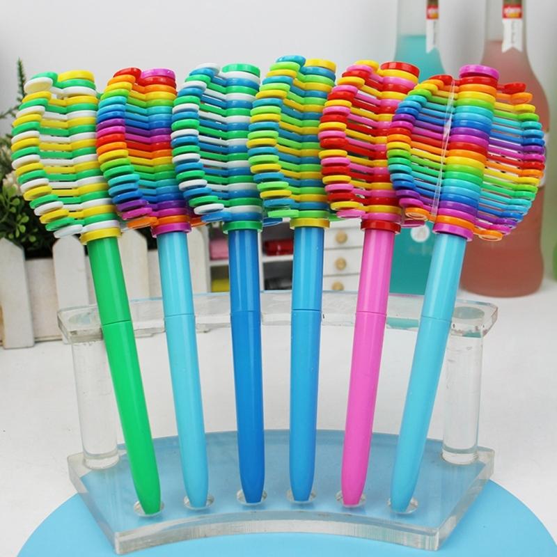 4Pcs Rotating Ballpoint Pen Decompression Spinning Pen for Kid Boy Girl Student Class Reward Christmas Gift Bag Fillers