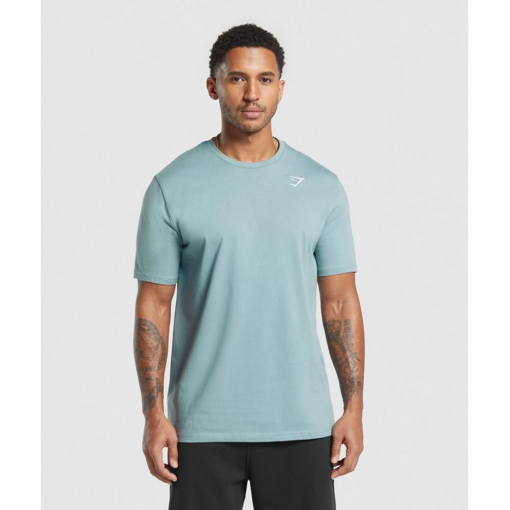 

Gymshark CresT T shirT resT Blue A1a3j Udbb 3XL