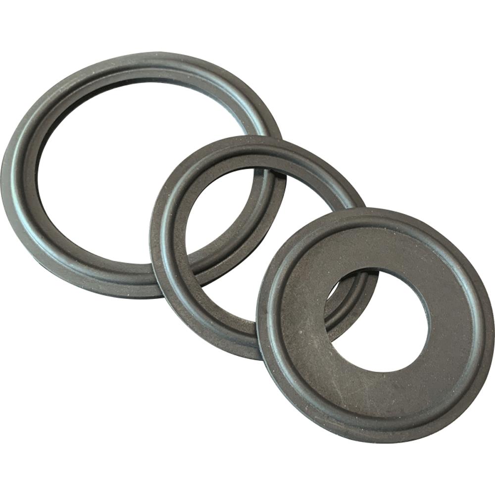 19 25 32 38 51 63 76 89 102mm 1,5" -4" Hárombilincses FKM Tömítés Tömítőgyűrű Csík Otthoni Sörfőzés