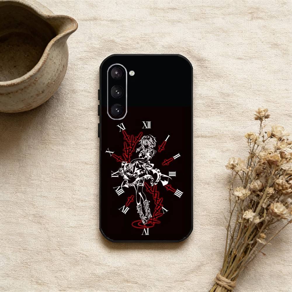 Game Touhou Project Phone Case For Samsung Galaxy A73,21,22,32,71,53,52,51,80,5G Soft Black Cover