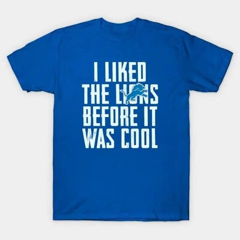 

I Liked The Lions Before It Was Cool T Shirt S разноцветный
