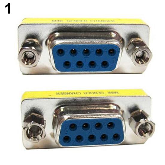 DB9 Mini Gender Changer Coupler Female to Female/Male to Male/Male to Female