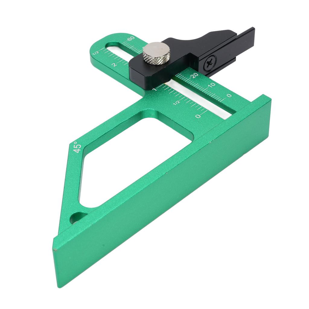 Woodworking Height Gauge 060mm Range Aluminum Alloy Table Saw Height Measurement Tool