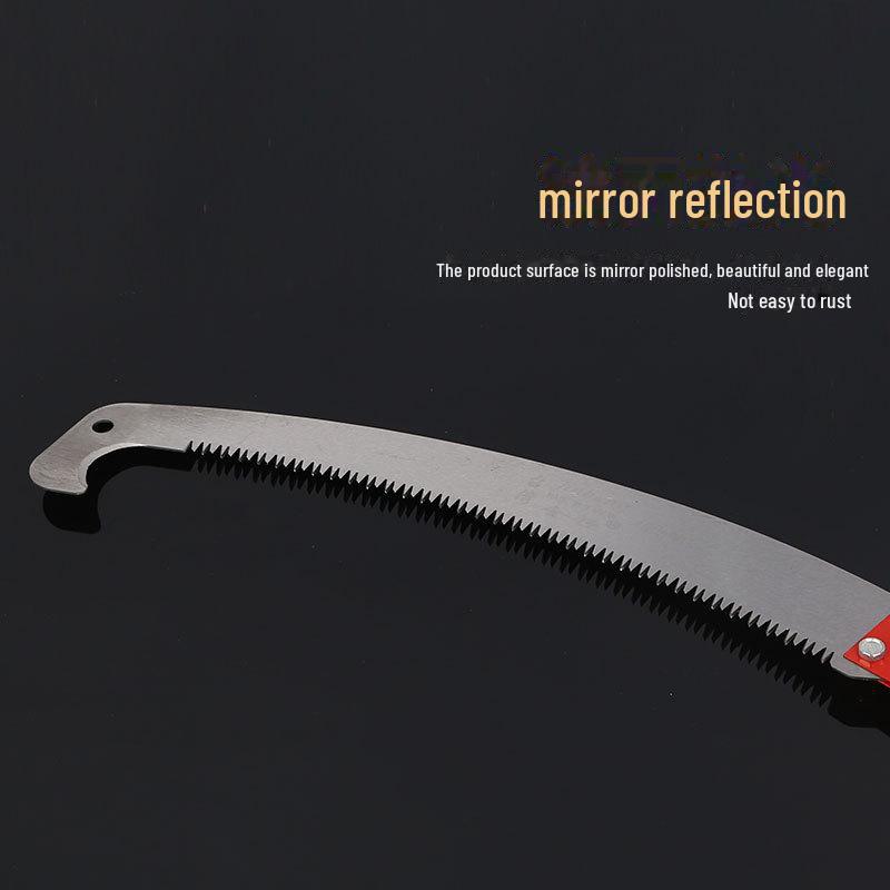 Curved Garden Hook Saw - Single/Double Pruning Tool for Fruit Trees and Woodworking.