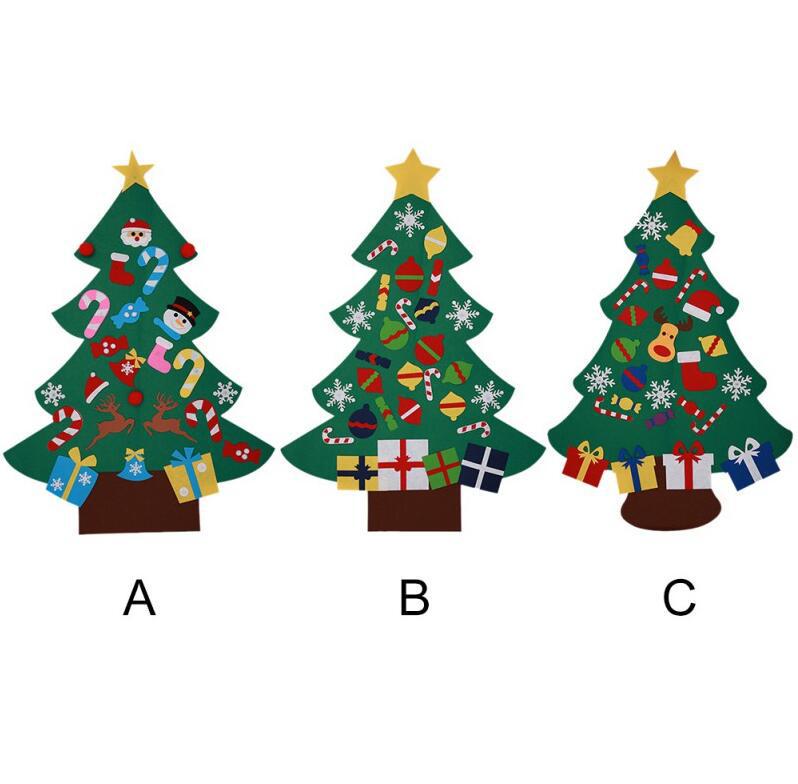 DIY Felt Christmas Tree & Ornaments Set for Kids