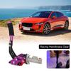 Durable Car Handbrake Bright Comfortable Grip Aluminum Alloy Car Modified Handbrake Decorative