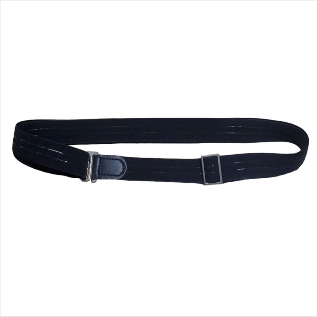 [Lamerry] Shirt Garter Belt, Inner Belt, Comes with Box, Gift-ready, Silicone Anti-slip, Unisex, Black