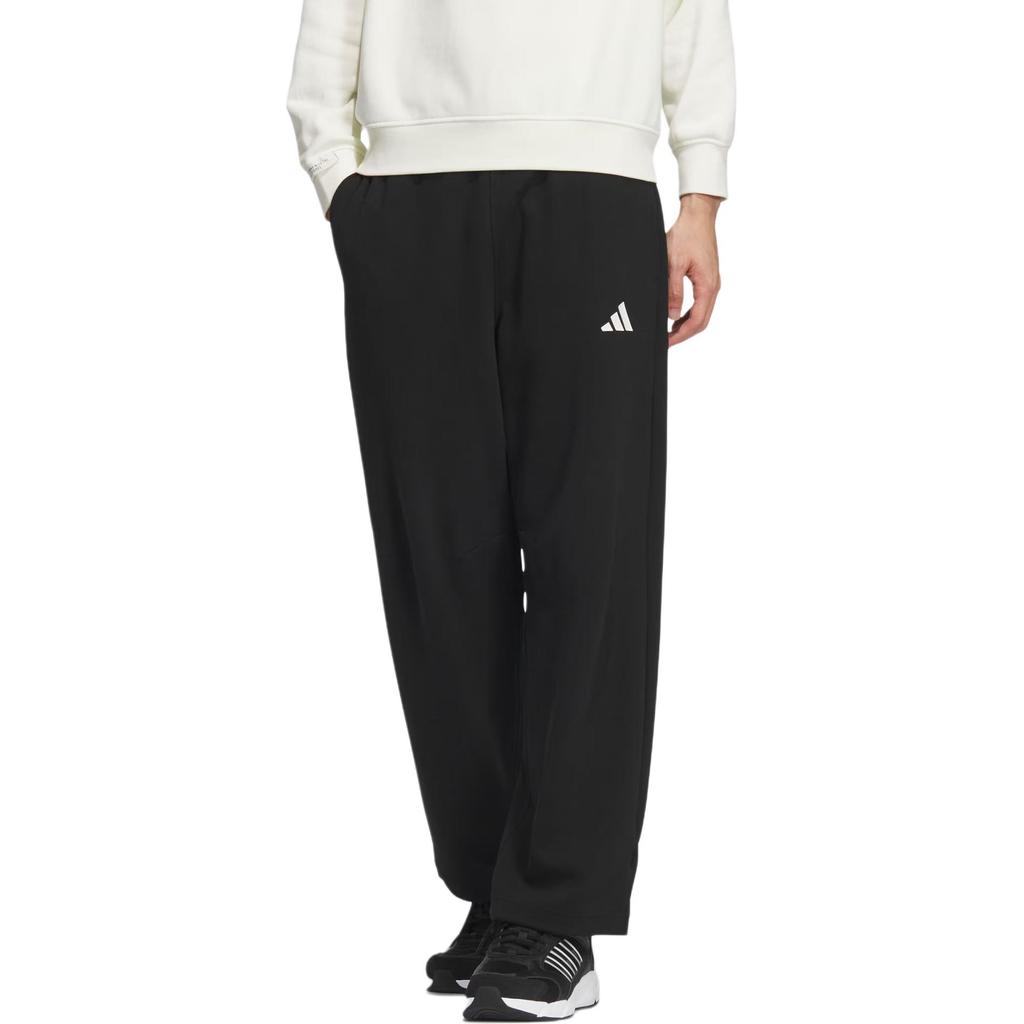adidas BOTTOMS Knitted Sweatpants Men's Black JM3404