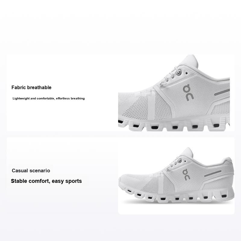 ON RUNNING ON Cloud 5 Tout Blanc Baskets Femme 59.98902 40
