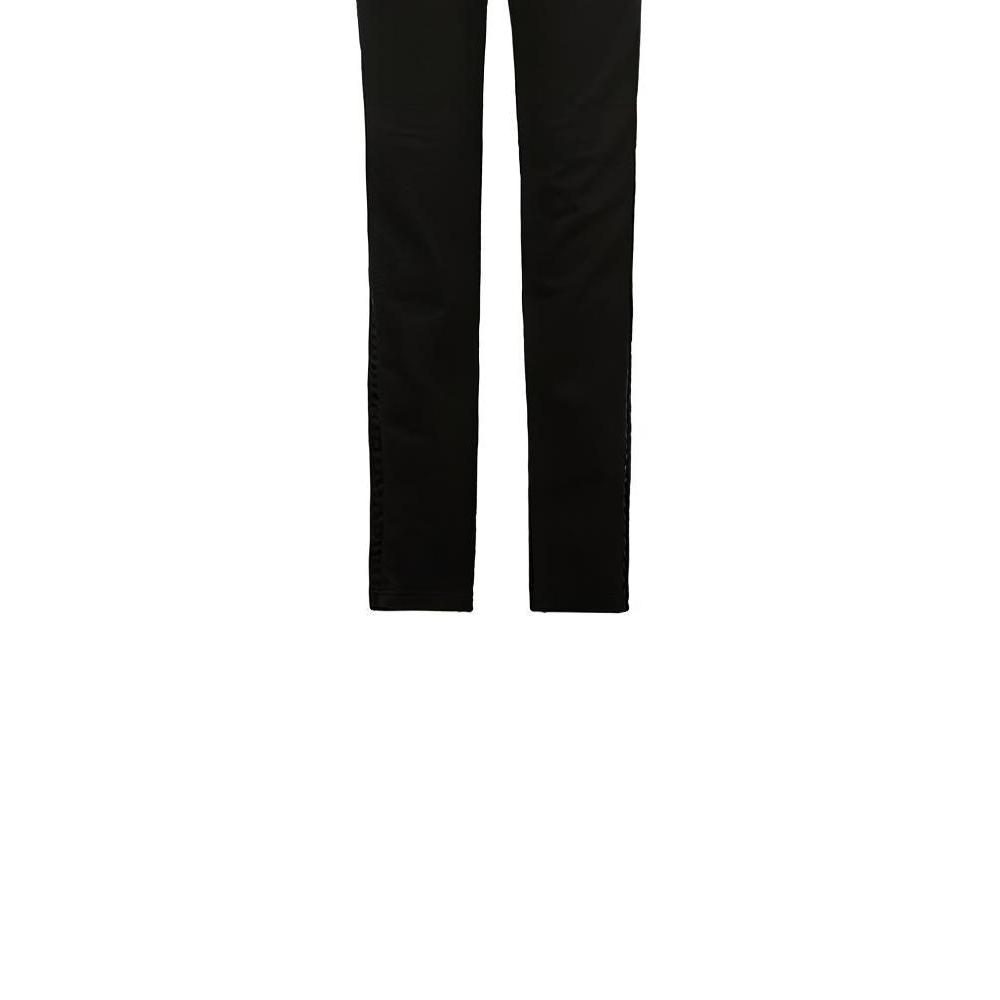 FENDI Jeans Men's Black Moderate Straight Fit Pants FLP201AAHJF0QA1