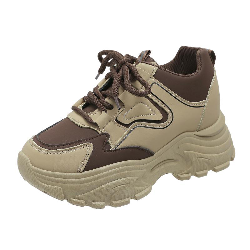 Damesportssko Lettvekt Pustende Damesko Godterifarge Flats Mote Nye fritidssko Tennis kvinnelige designersko