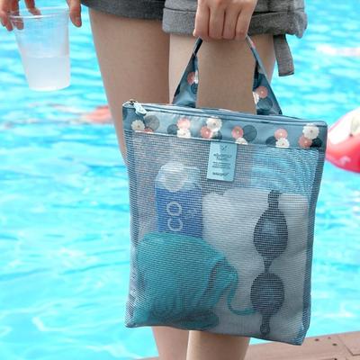 Sommer Badesee Tasche Badeanzug Netz Aufbewahrungstasche Schuh Verschiedenes Aufbewahrungstasche Kulturtasche Sport Handtasche Kleider Organizer