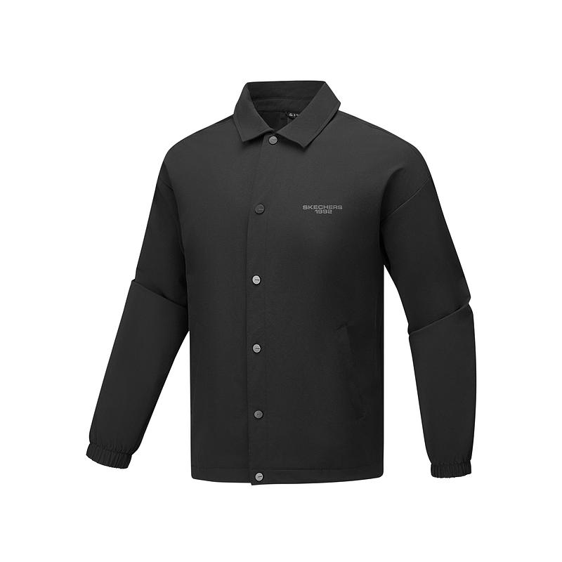 Skechers Loose Woven Sports Jacket With Stand Collar Unisex Jackets L325U020-0018 XS