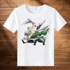 2026 Summer ONE PIECE  Luffy Chopper Printed Loose Shortsleeved Cotton Tshirt Tide Pure Cotton Unisex Parentchild Clothing