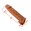 Silicone  Lifelike  Condom Thick Cock Belly Enhancer Enlargement Penis  Extender Growth Sleeve