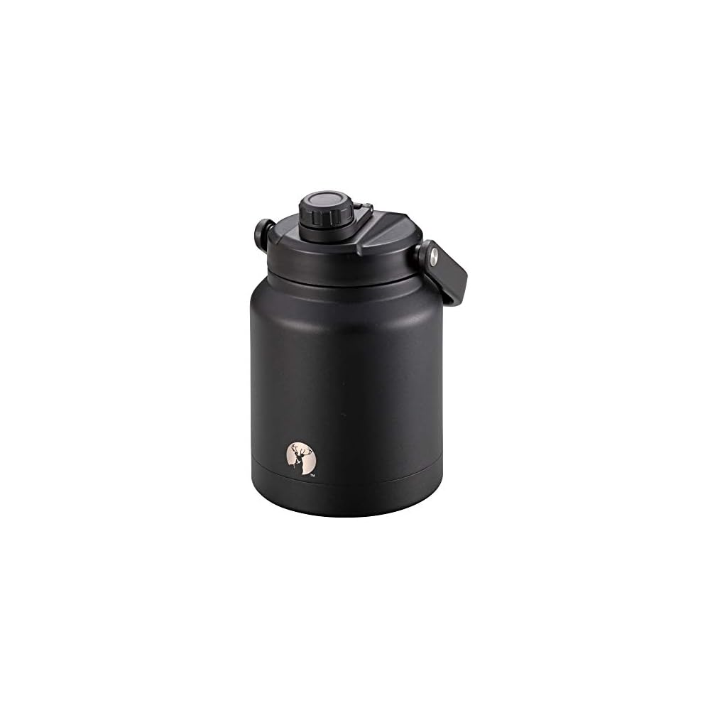 Captain Stag Sports Bottle, Water Bottle, Direct Drink, Double Stainless Steel Bottle, Vacuum
