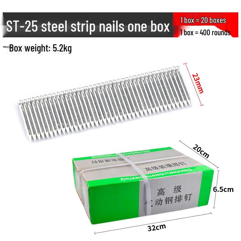 ST Series Steel Strip Pneumatic Nails: Concrete & Carpentry ST18-ST45
