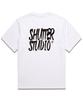 SHIRTER Glory St. Short Sleeve T-Shirt (Srts206) White_Black