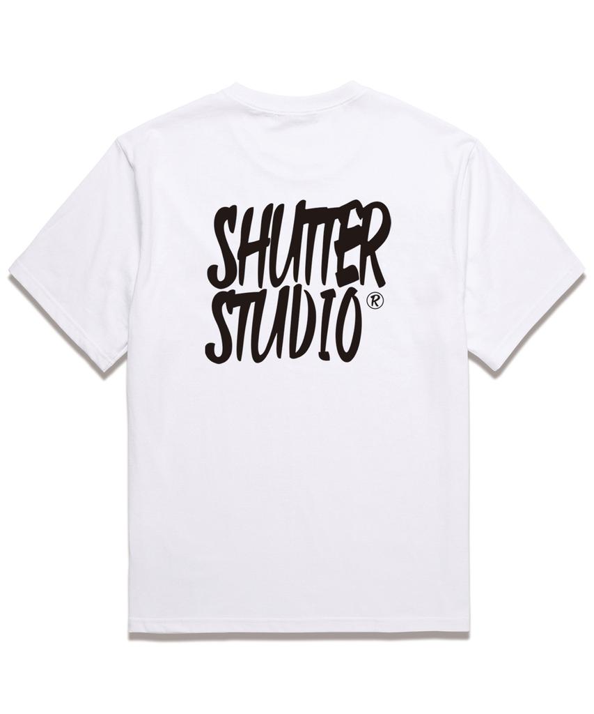 SHIRTER Glory St. Short Sleeve T-Shirt (Srts206) White_Black
