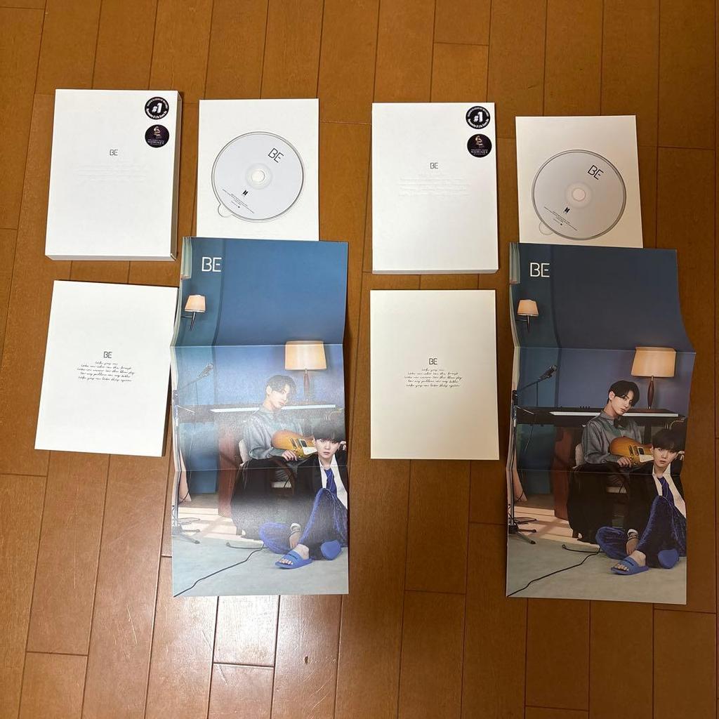 [USED] BTS BE Album Standard Edition with Poster