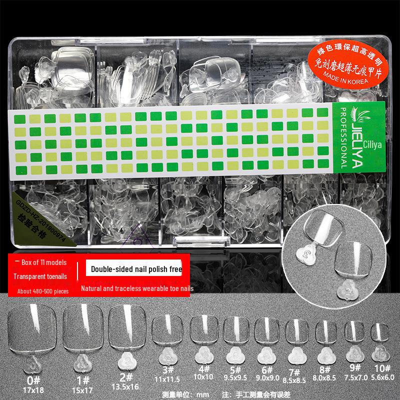 Ultra-Thin Handmade Long Ladder Nail Art Patch