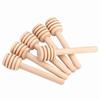 50Pcs Set Household Wooden Mini Jam Honey Dipper Jar Dispensing Collecting Stirring Rod Stick