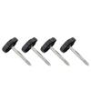 6-Pack Soft Top Window Frame Knobs for 2007-2018 Jeep Wrangler JK 4-Door