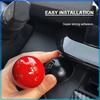 Car Logo Emblem Push Start Button Lever Creative Protective Cover For Mitsubishi Lancer Lancer ASX Outlander 2 3 Pajero Mirage exzos Pajero 4