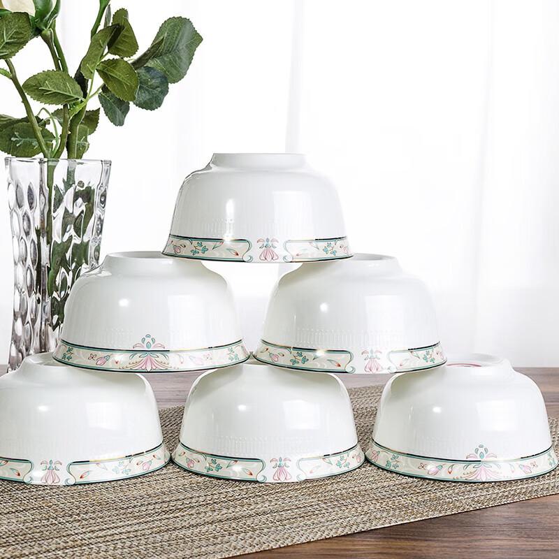 Tang Hui 30-Piece Chinese Bone China Dinnerware Set