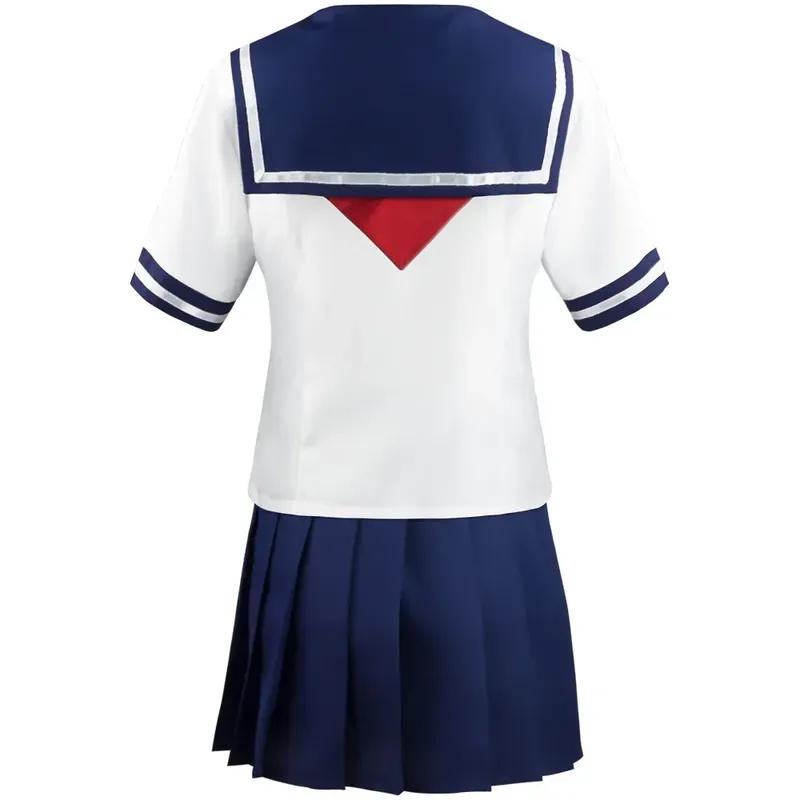 Halloween Jeu Ayano Aishi Cosplay Anime Costume Yandere simulateur Yandere Chan marin Costume lycée Jk uniformes