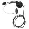 Telephone Headset RJ9 Earphone with 330 degrees  Adjustable Microphone for Home and Call Center Office Landline Phone