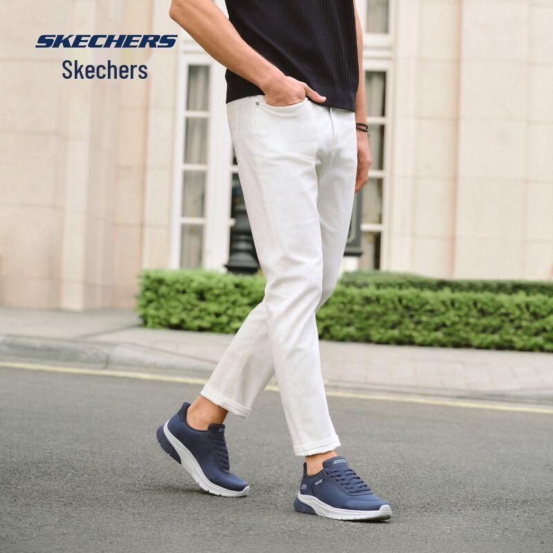 Skechers Men's Flash Walk Slip-On Sport Shoes 118092