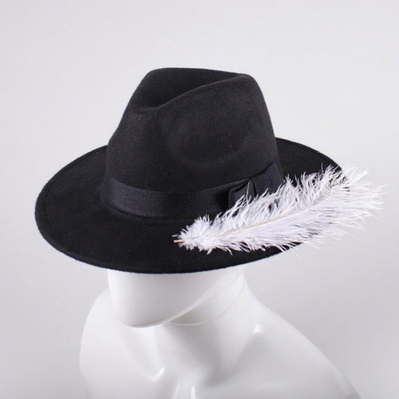Elegant Bowler Hat Faux Wool Felted Wedding Accessory Hat Materials Event Wear Years Round Fashion Use