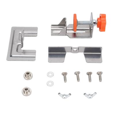 Cabinet Door Installation Locator with Base Stainless Steel Hardware Jig for Floor Middle Cabinets