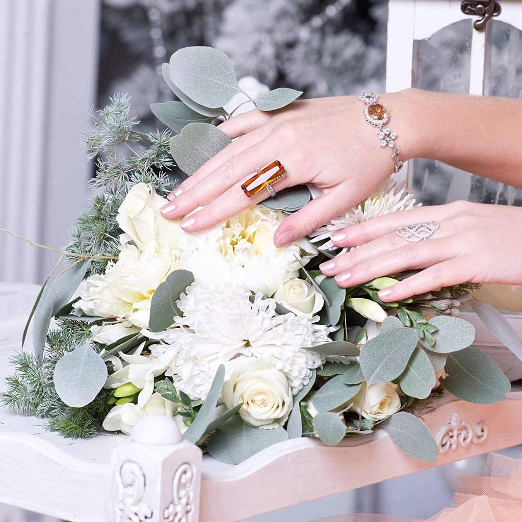 3PCS Artificial Eucalyptu Leaf Sprays Green For Party Home Wedding Decor