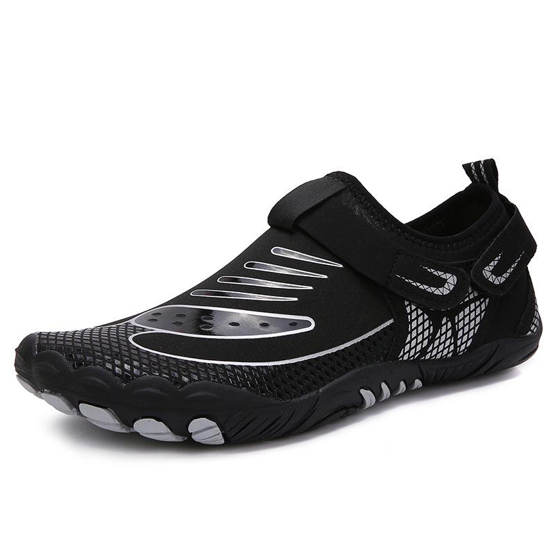 Women's & Men's Lightweight Non-Slip Indoor Fitness Shoes: Soft Sole, Shock Absorption, Silent for Jump Rope, Yoga, Squats, & Deadlifts