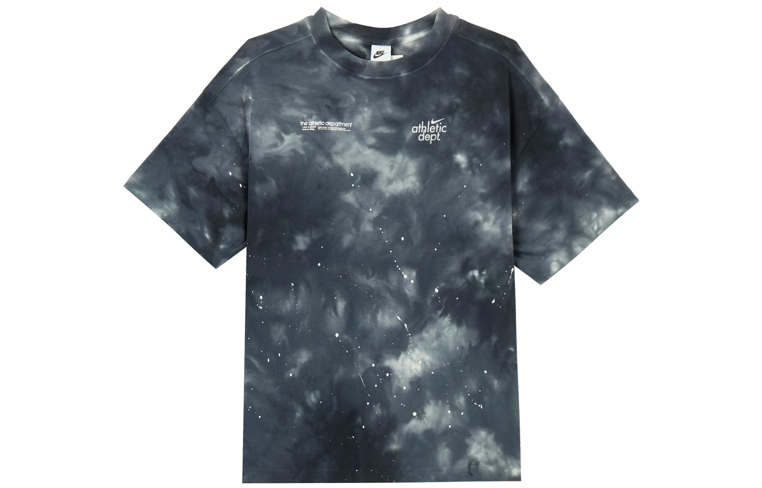 Nike T Shirts Women s Smoke Gray Crew Neck Moderate II0462-010 XL